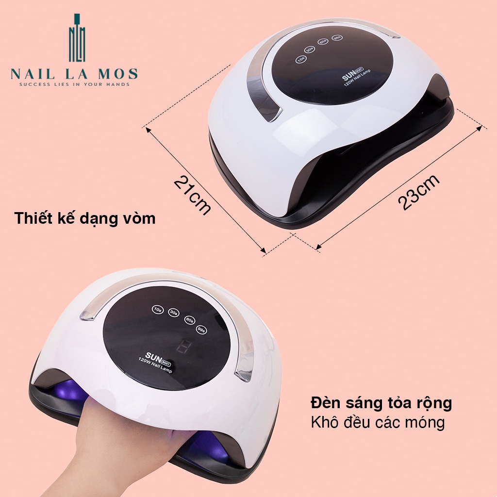 Máy hơ gel Sun BQ5T 120W 36 bóng - hàng chính hãng bảo hành 3 tháng