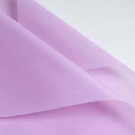 Giấy gói hoa Bóng mờ 1 mặt trơn 60cm x 60cm 20 tờ - phụ kiện làm hoa, handmade