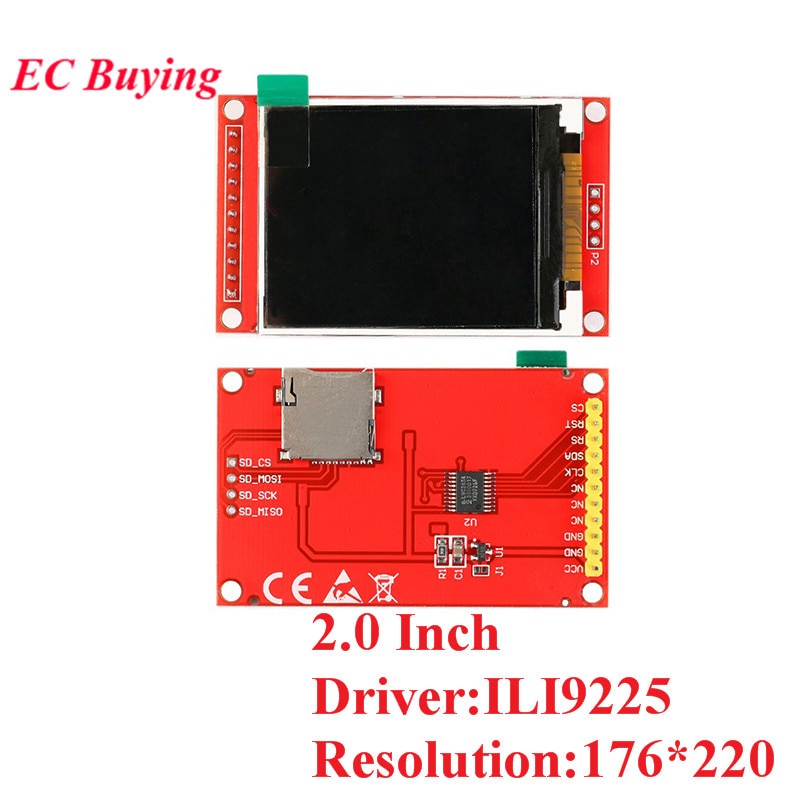 Mô Đun Màn Hình Lcd 1.44 / 1.8 / 2.0 / 2.2 / 2.4 / 2.8 Inch Tft St7735 Ili9225 Ili9341 Spi 128x240 X 320