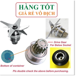 Phụ kiện Lưỡi dao, bát sắt, vòng bi, nhông ... máy xay sinh tố công nghiệp