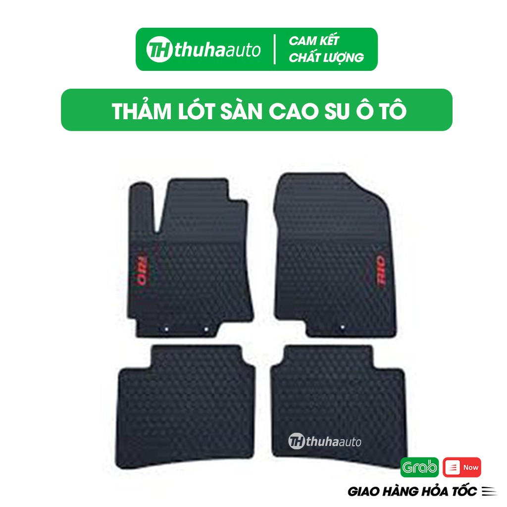 Thảm lót sàn cao su đúc nguyên khối theo xe KIA-RIO 2015-2020