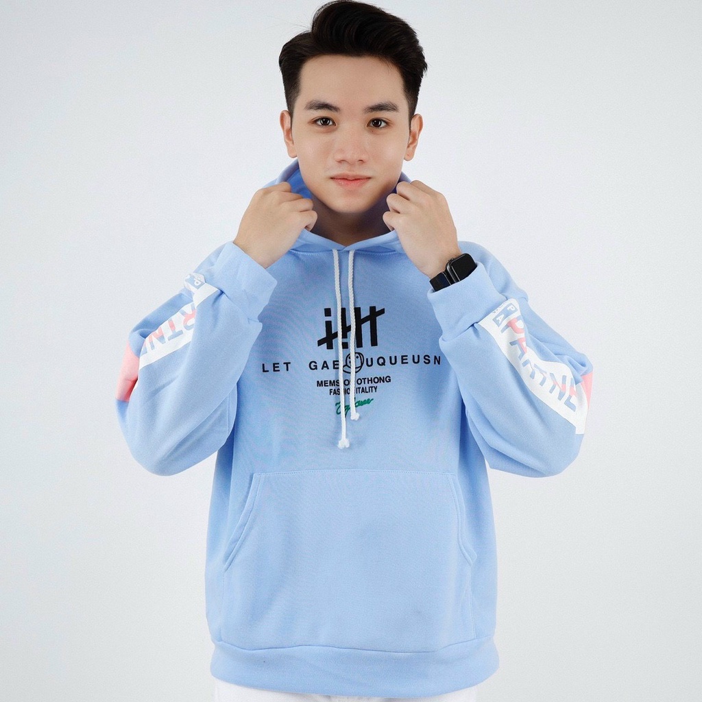 Áo hoodie nam form rộng vải nỉ dày dặn, siêu co giãn chuẩn form thời trang cao cấp thời trang Hpfashion - KVAHD07