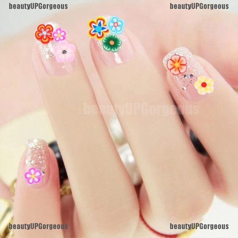 Bộ 1000 miếng dán trang trí móng tay hình trái cây/động vật 3D DIY