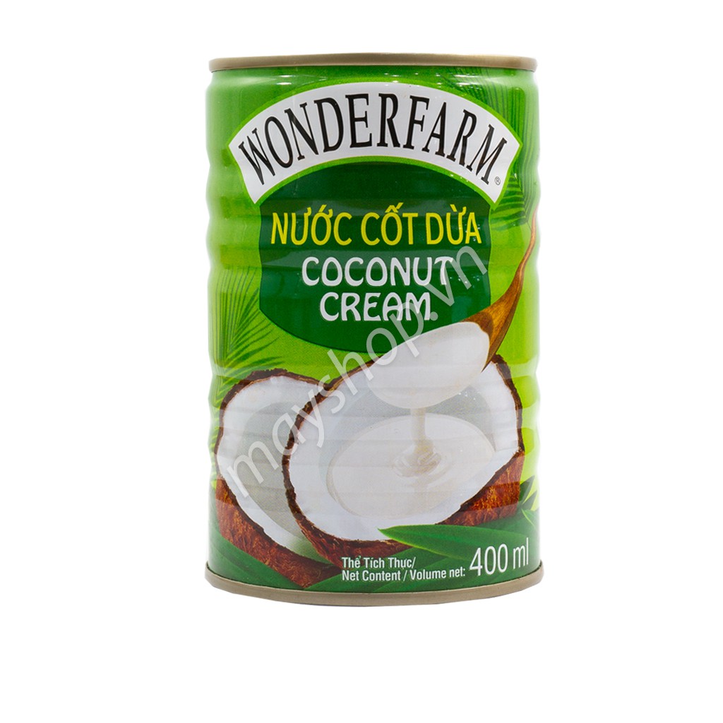 Cốt dừa Wonderfarm (400ml)