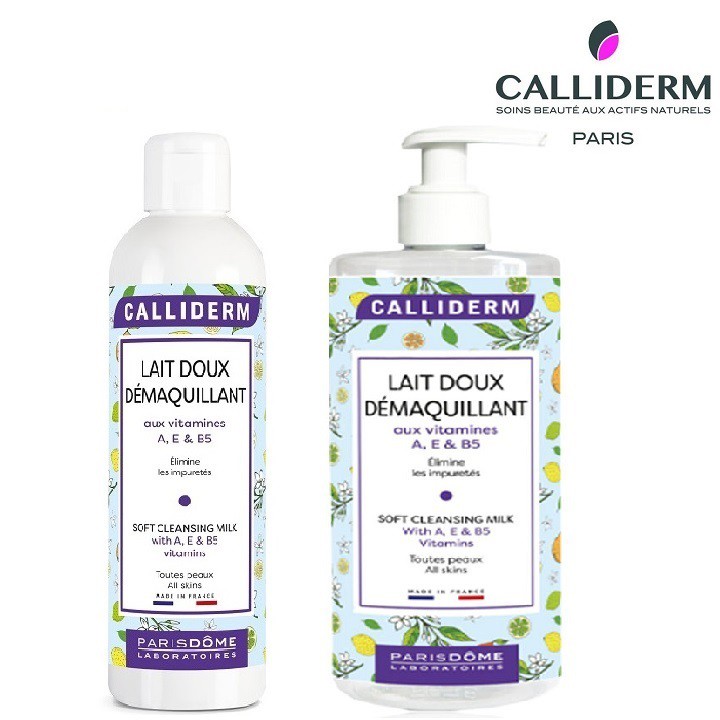 Sữa Tẩy Trang Mềm Mại Với Doux MultiVitamines CALLIDERM 250ml