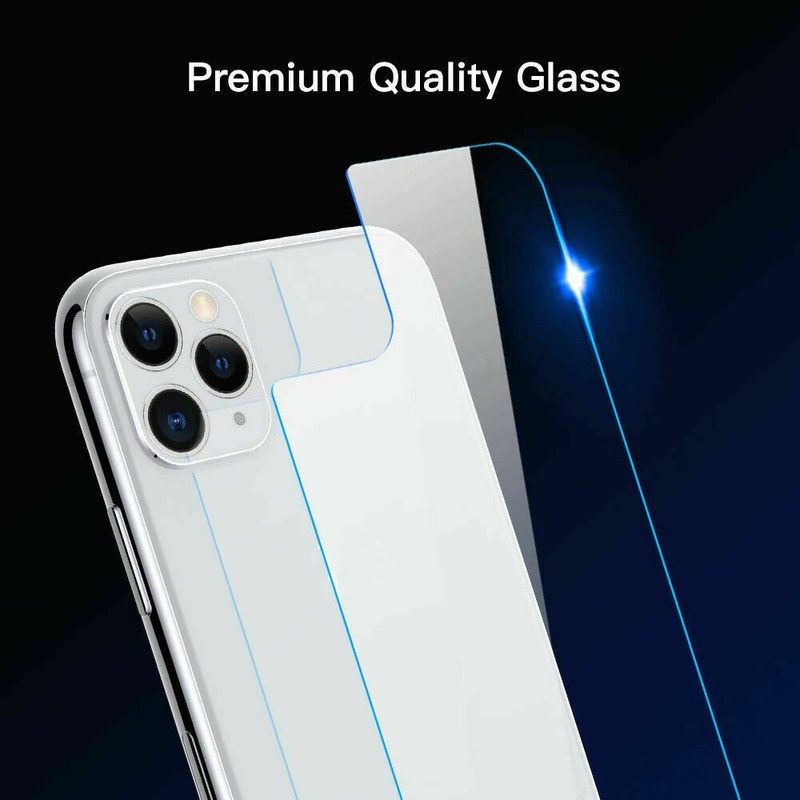 Set Kính Cường Lực Màn Hình + Mặt Sau Bảo Vệ Điện Thoại Cho  Compatible For iPhone 12 Mini Pro Max 5g