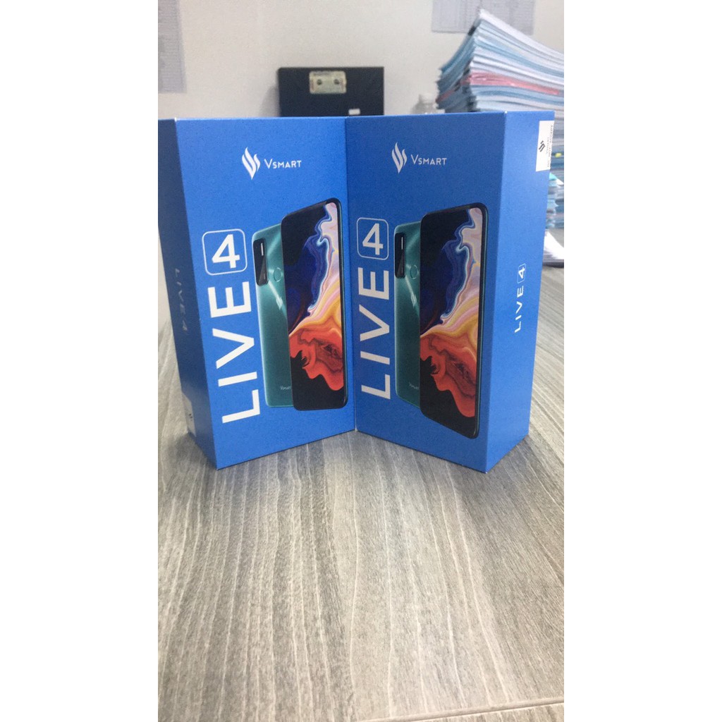 Điện Thoại Vsmart Live 4 (6Gb/64Gb) NGUYÊN SEAL mới 100% hàng chính hãng, HÌNH THẬT TỰ CHỤP