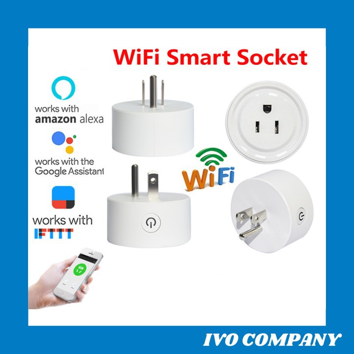 Ổ Cắm Điện Điều Khiển Từ Xa Sử Dụng WiFi