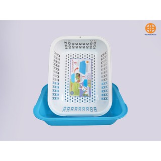 rổ 2 lớp nhựa việt nhật