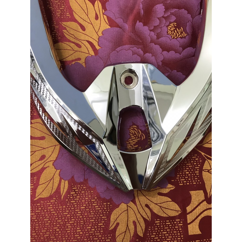 Ốp cảng sau xe VARIO 2016-2017 xài chung cảng Click 2015-2017 sơn Carbon & Crom cao cấp