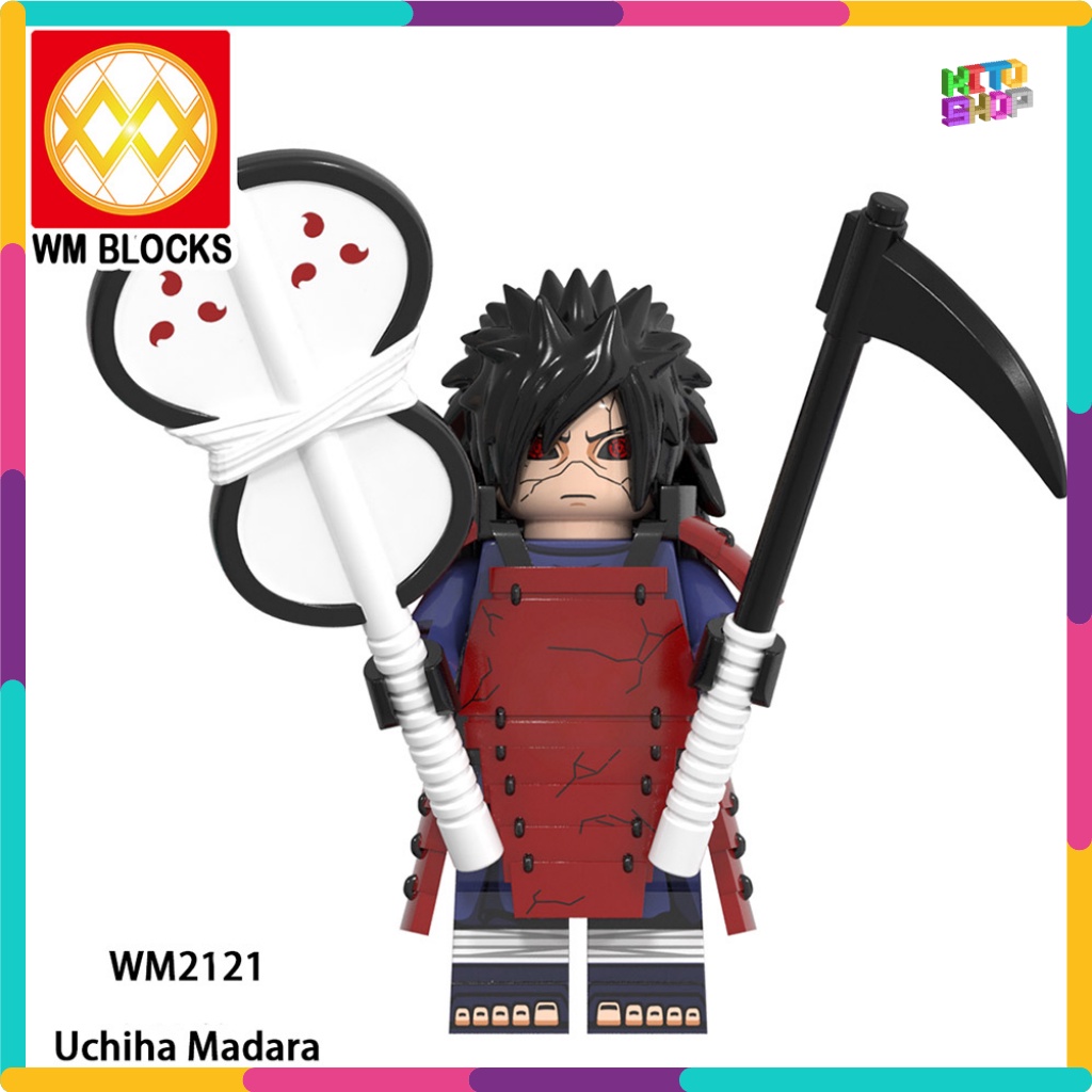 Đồ Chơi Xếp Hình Lego Minifigures Mô Hình Nhân Vật Naruto Nhiều Mẫu Kakashi Minato Sasuke WM6109