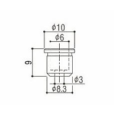 Guitarport tất cả đồng định bản Warmoth MJT Guitar GOTOH Thông số kỹ thuật 8mm Đàn Piano cầu mặc chuỗi khóa