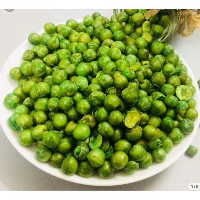 ĐẬU HÀ LAN sấy giòn rang muối ăn vặt dinh dưỡng, ăn vặt nguyên chất hạt giòn, bùi ngon