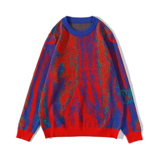 Lv Áo Sweater Dệt Kim Cổ Tròn Thời Trang Cho Nam Nữ