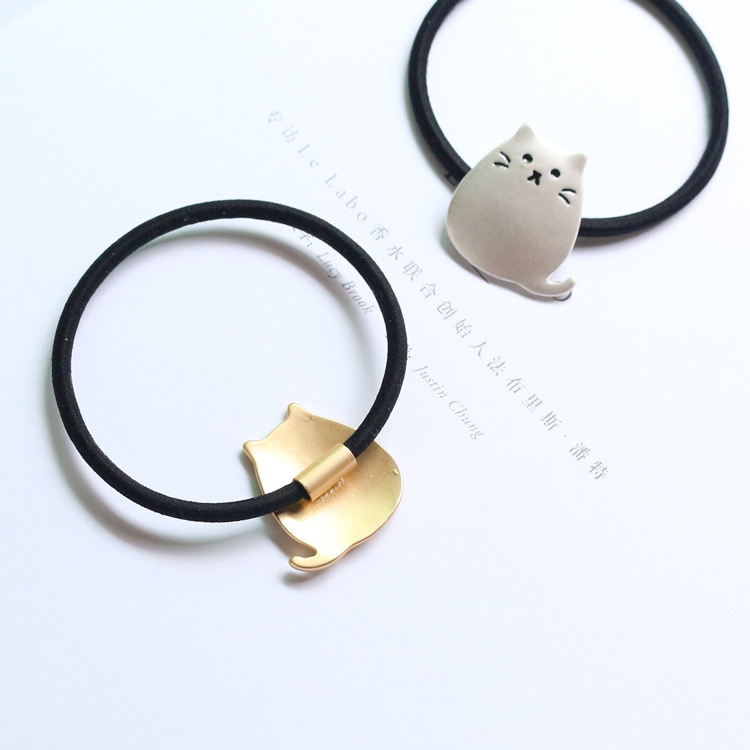 Dây Cột Tóc Cao Su Họa Tiết Mèo totoro Dễ Thương Phong Cách Nhật Bản KF130