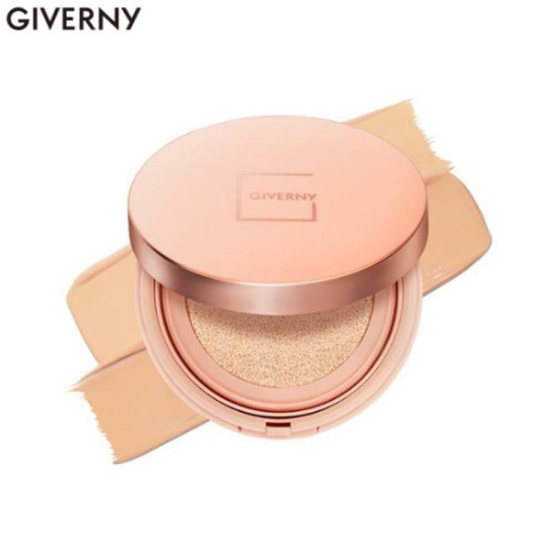 [Set 2 lõi] Phấn Nước Mịn Mượt Như Nhung, Che Phủ Hoàn Hảo GIVERNY Milchak Matt Fit Cushion SPF50+ P