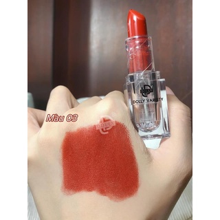 Son thỏi lì siêu mịn môi DOLLY VARIETY [Màu Cam nâu đất]
