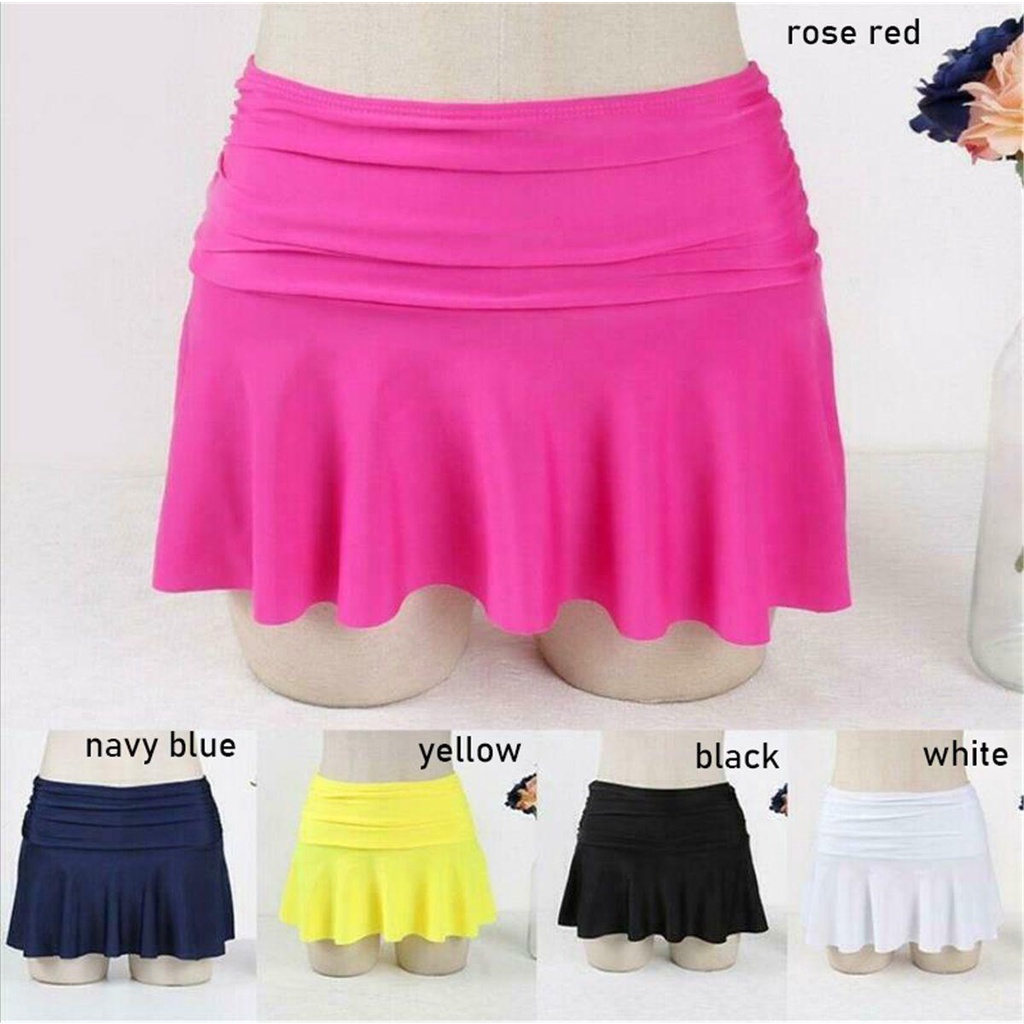 MOILYVN Chân Váy Ngắn Xếp Li Đi Biển Cho Nữ