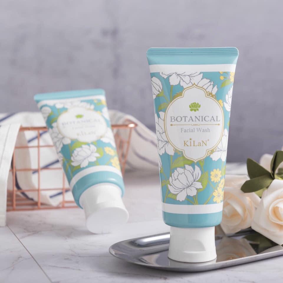 SỮA RỬA MẶT NHẬT BẢN THẢO MỘC BOTANICAL FACIAL WASH 120G sạch mụn , mờ nám , trắng da , sữa rửa mặt chính hãng