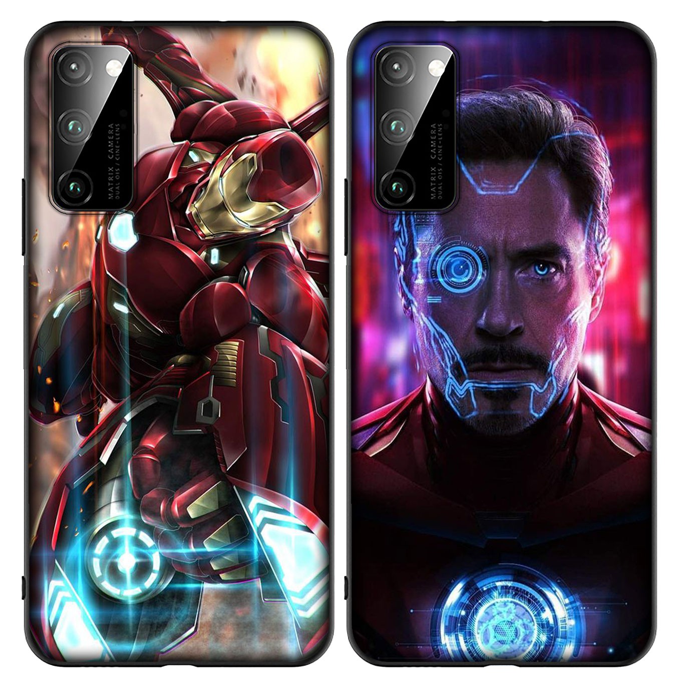 Ốp Lưng Silicone Mềm In Hình Iron Man Marvel Cho Xiaomi Redmi Note 5 Pro Plus 5a 4x S2 Mi Poco X3 Nfc M3 9t