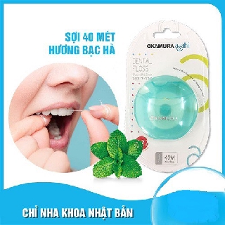 Combo 2 hộp Chỉ Nha Khoa Okamura Nhật cuộn 40m