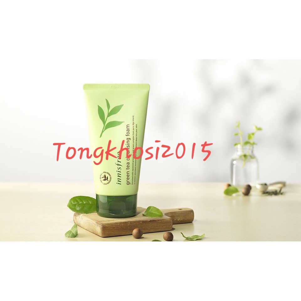 Sữa rửa mặt trà xanh innisfree giảm thâm nám trắng da ngăn ngừa mụn hiệu quả | BigBuy360 - bigbuy360.vn