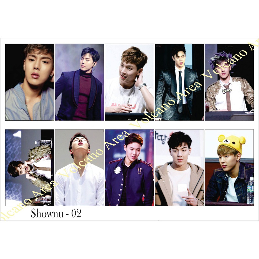 [Monsta X] Set sticker Shownu (2 mẫu) - có nhiều mẫu Kpop