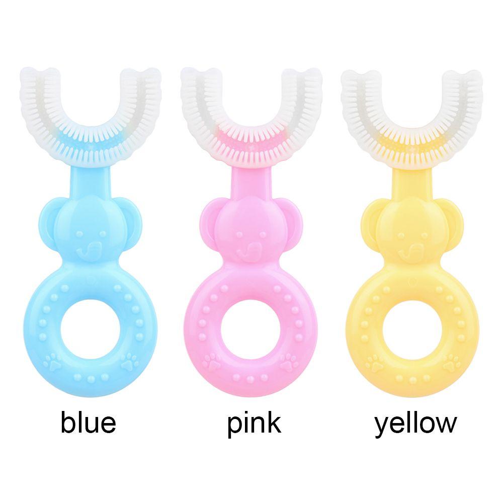 NIUYOU Bàn Chải Đánh Răng Hình Chữ U Cao Cấp Dành Cho Bé