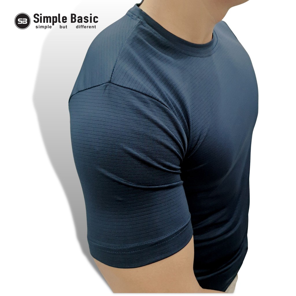 Áo thun nam thể thao Simple & Basic,co dãn, mềm mại,thoáng mát,tập gym dạo phố