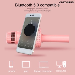 Micro Hát Karaoke Cầm Tay Không Dây Bluetooth K9