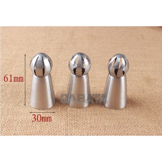 BỘ 3 ĐUI BẮT KEM HÌNH CẦU
