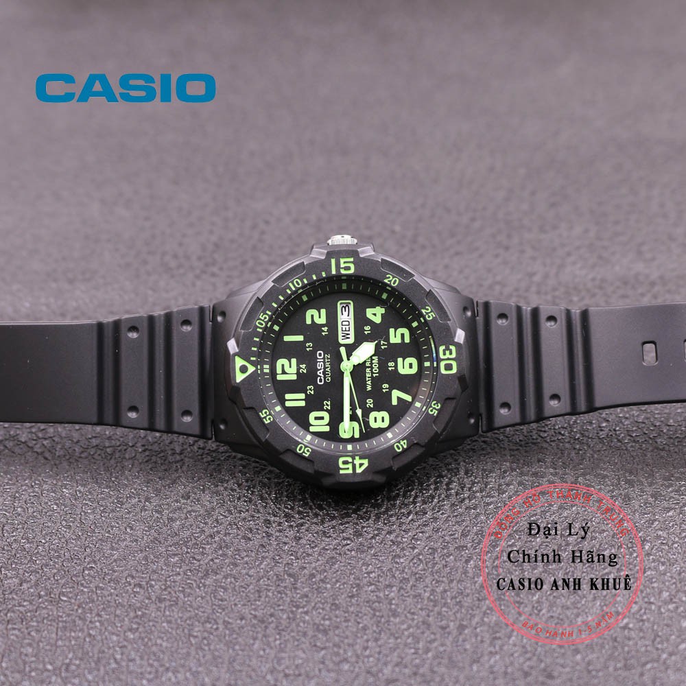 Đồng hồ nam Casio MRW-200H-3BVDF dây nhựa