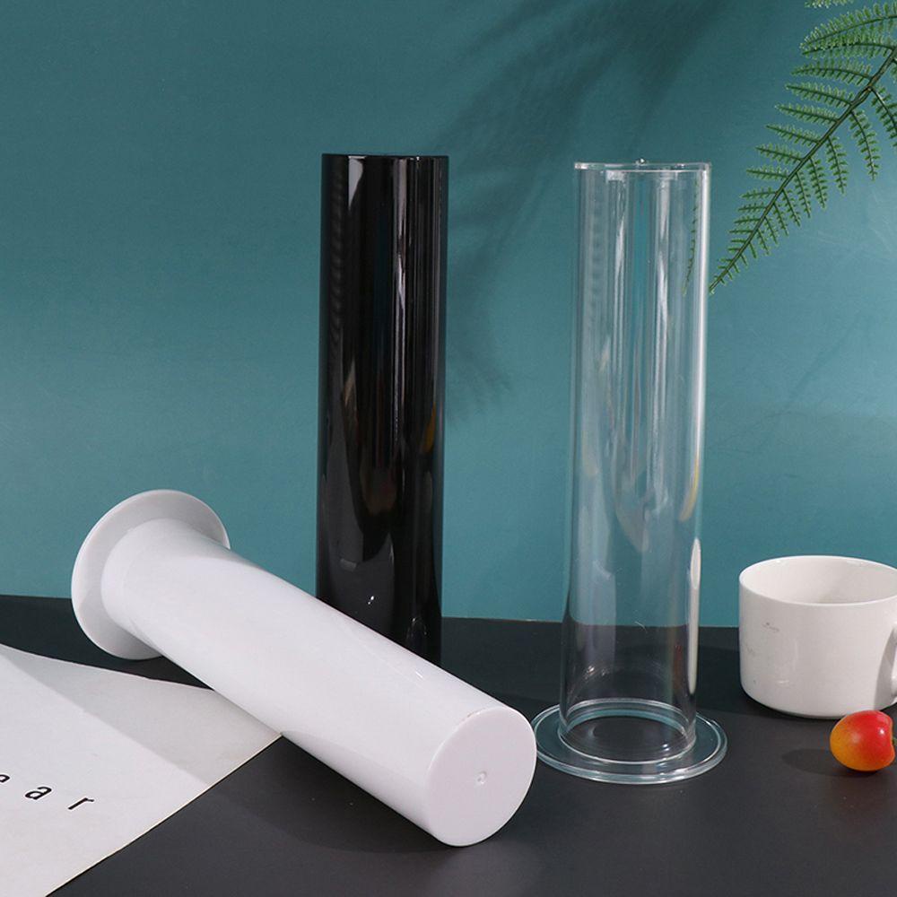AUGUSTINA Giá Đỡ Trưng Bày Dây Buộc Tóc / Nhẫn Hình Trụ Bằng Acrylic Tiện Dụng Cho Nữ