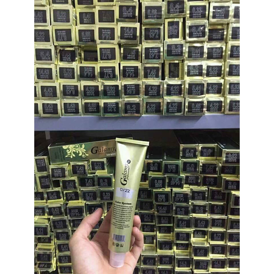 Màu nhuộm Galamy 100ml - Giá salon