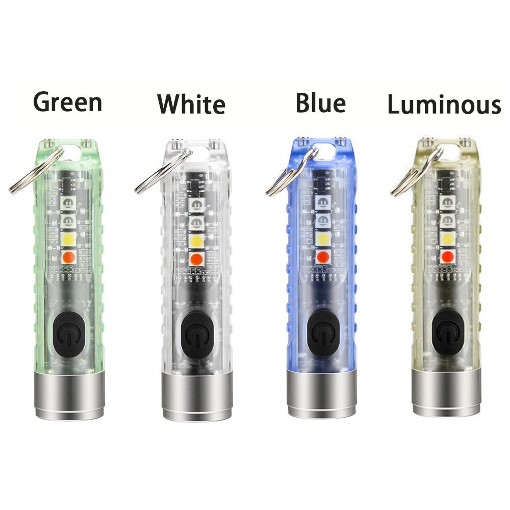 Móc Khóa Mini Có Đèn LED Chống Thấm Nước Tiện Dụng