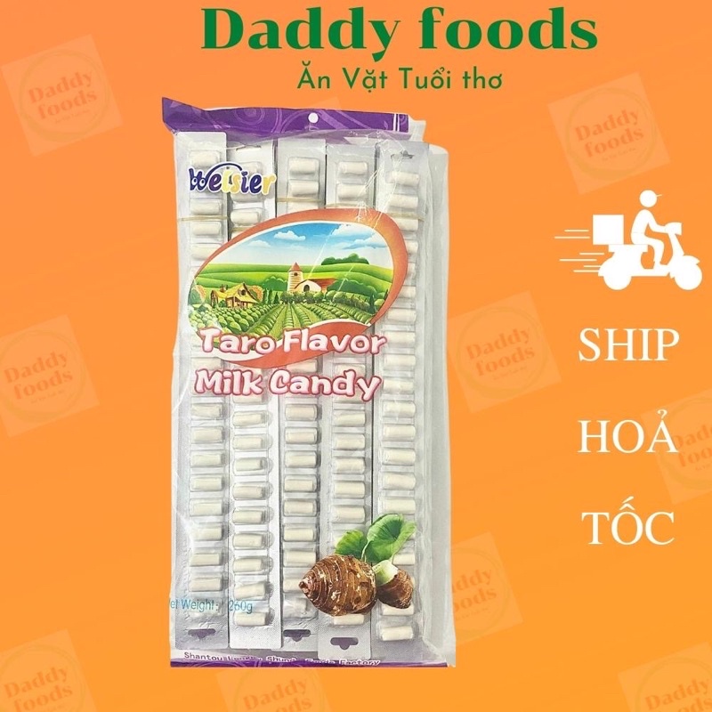 Sỉ bịch 20 thanh kẹo khoai môn tuổi thơ