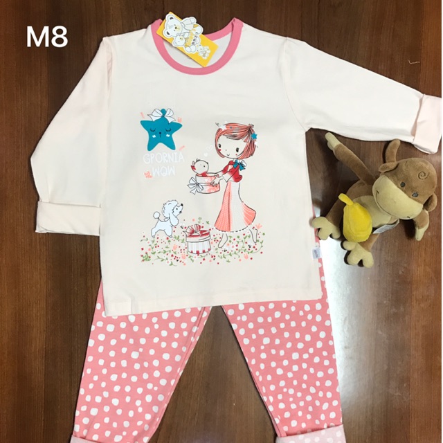 Bộ quần áo thu đông cho bé gái 4 - 5 tuổi