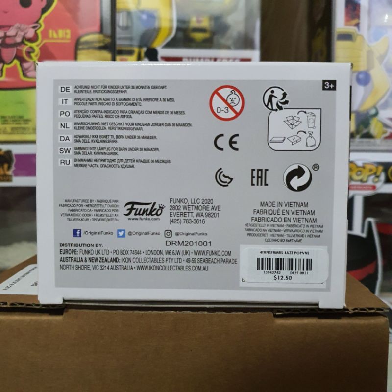 Đồ chơi mô hình funko pop 25 Jazz - Transformers