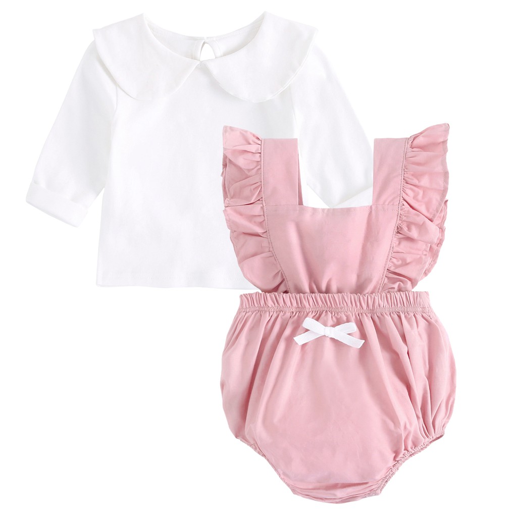 Bộ Đồ Liền Thân Kèm Áo SANLUTOZ Từ Cotton Dành Cho Bé Gái