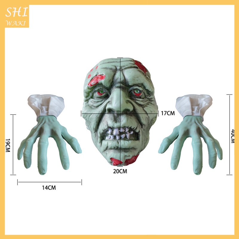 [In Stock]Scary Garden Zombie Decoration Horrible Outdoor Lawn Severed Spooky Ornament