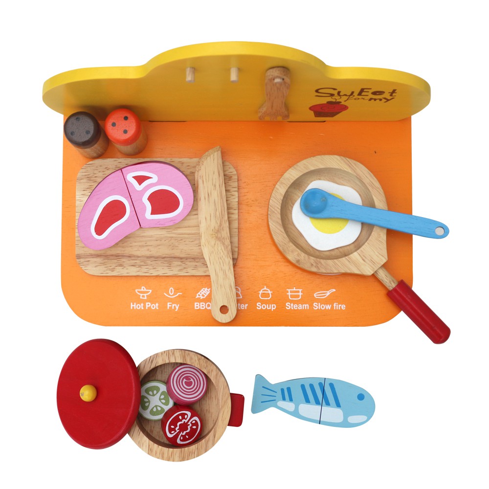 Đồ chơi gỗ bếp xinh cho bé Winwintoys 67032