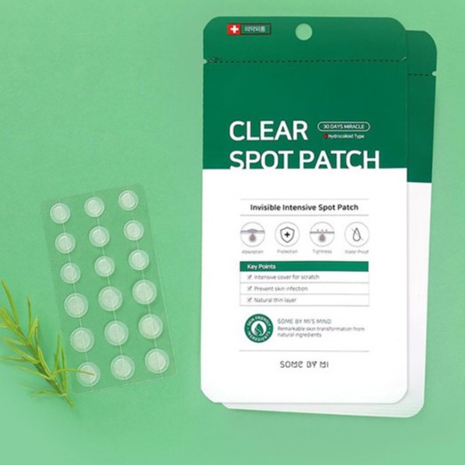 Miếng Dán mụn Some By Mi Clear Spot Patch (gồm 18 miếng tròn)