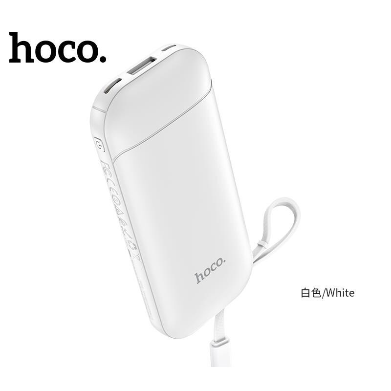 Sạc Dự Phòng Hoco CJ3 Kèm Cáp Sạc Lightning Cho Iphone dung lượng 10.000mAh - Hàng Chính Hãng