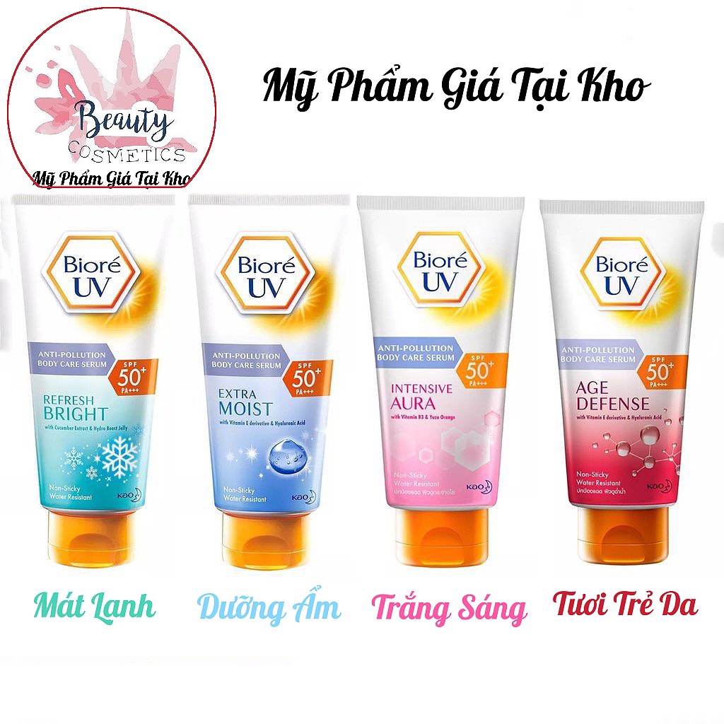 Serum Chống Nắng Dưỡng Thể Kháng Bụi - Trắng Sáng Mịn Màng Biore UV 150ml