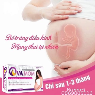 Bổ trứng Ova Mom đẹp trứng tăng khả năng thụ thai