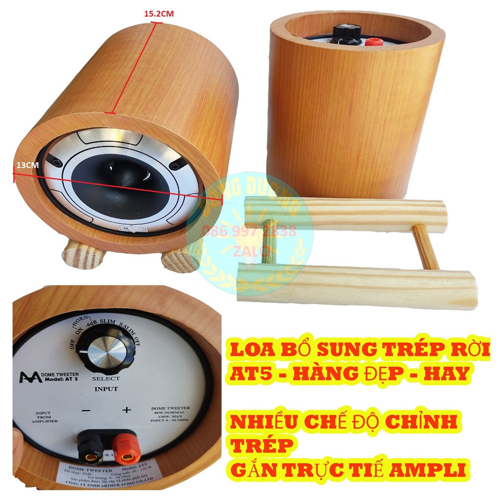 LOA SIÊU TREBLE AT5 - HÀNG NHẬP KHẨU - HÀNG ĐẸP CHẤT LƯỢNG
