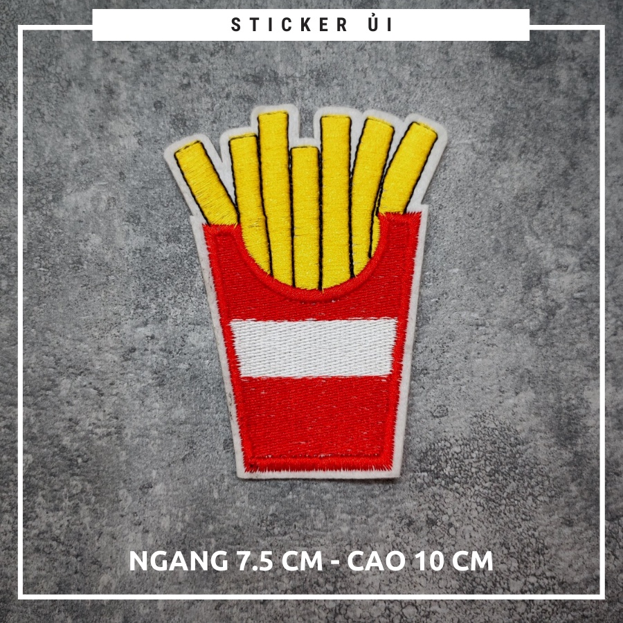 Sticker dán quần áo cao cấp - có sẵn keo ủi,Patch ủi dùng làm miếng vá Quần Áo,áo phao,BALO,quần jeans, giày dép