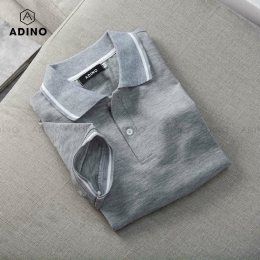 Áo Polo Nam Vải Cá Sấu Chất Cotton - Màu Xám vip | BigBuy360 - bigbuy360.vn