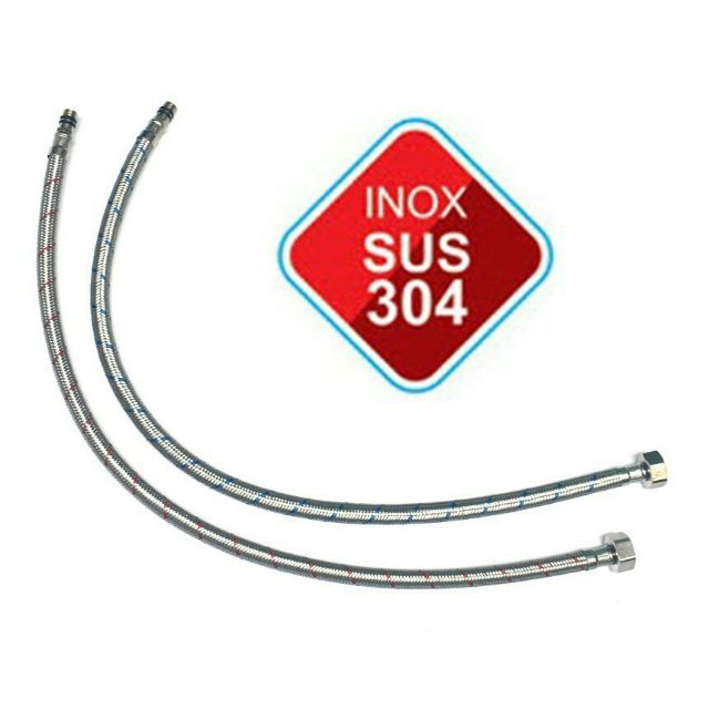 2 dây cấp nước nóng lạnh 50 cm