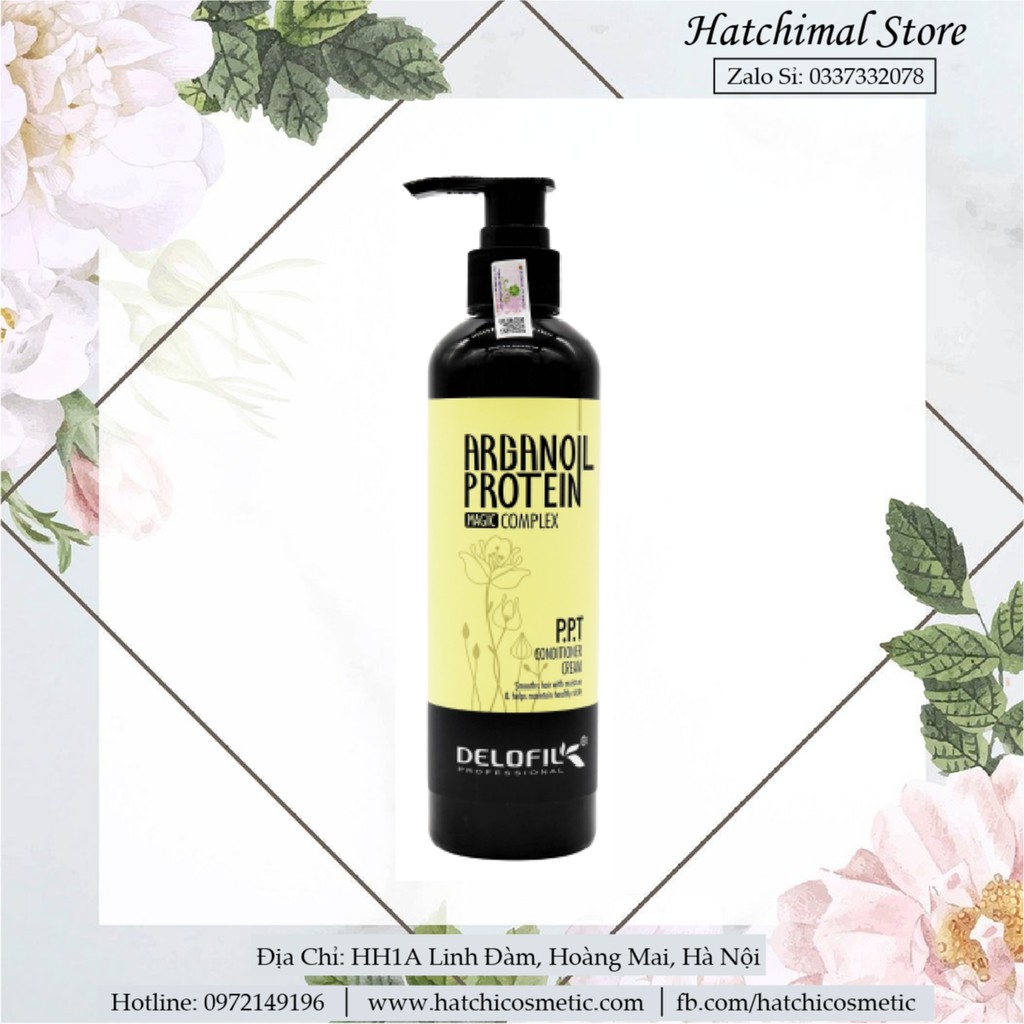 [Delofil] Kem Xịt Dưỡng Tóc Xả Khô PPT Delofil Cung Cấp Dưỡng Chất Cân Bằng Độ Ẩm Cho Tóc 260ml HC262